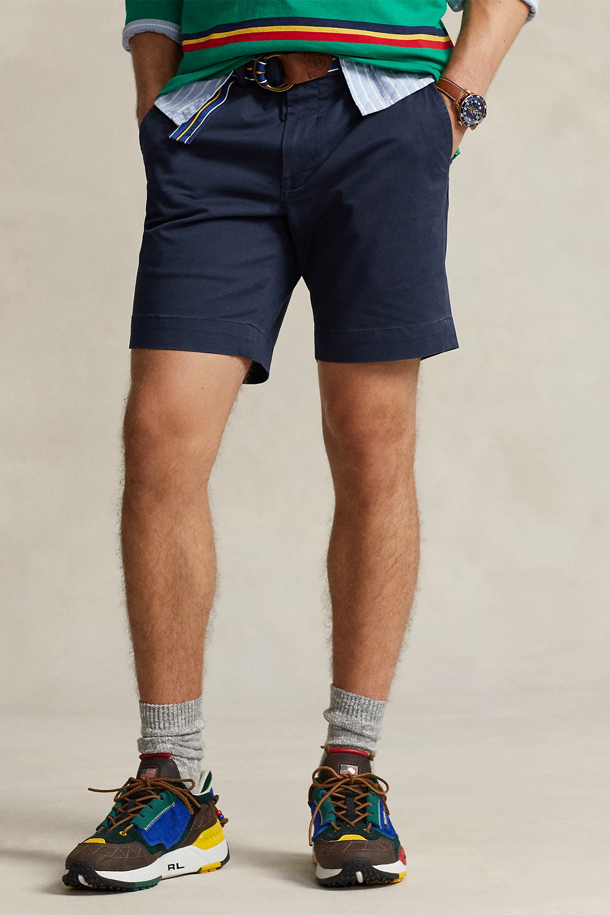 Polo Ralph Lauren Herren Chinoshorts Nautical Ink MARINE-BLAU Bild 3