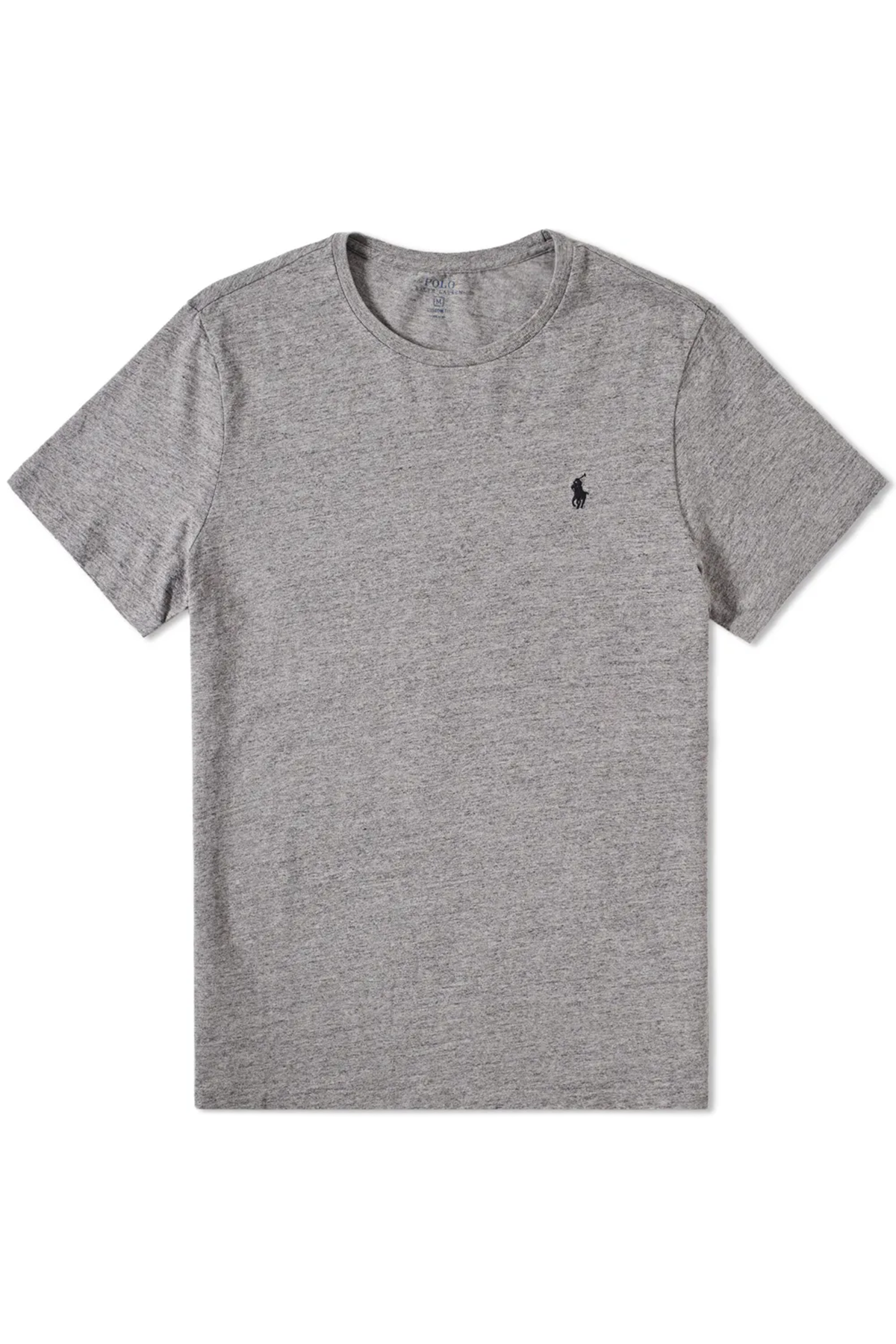 Polo Ralph Lauren Herren Custom-Slim-Fit T-Shirt Vintage Heather GRAU Bild 1