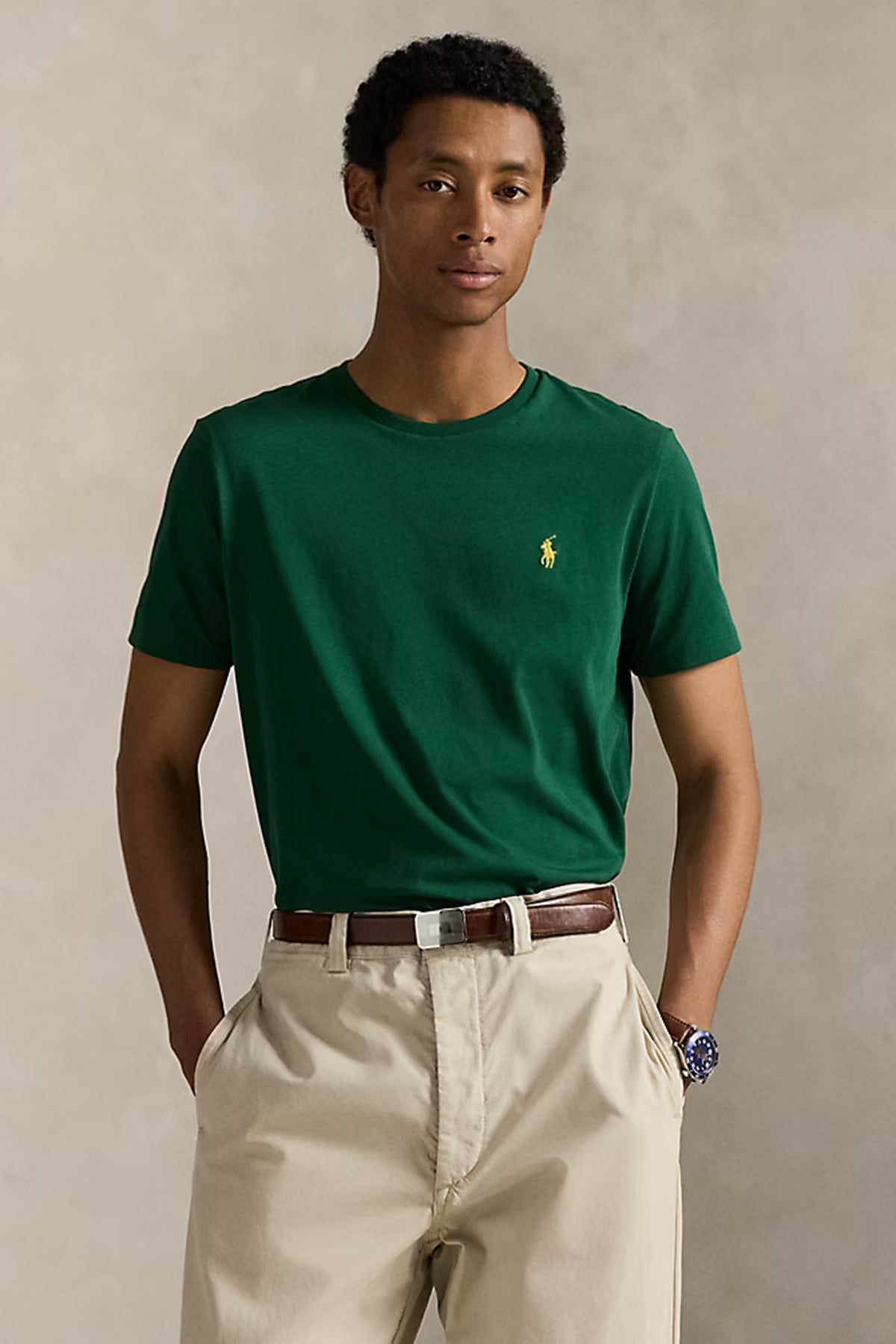 Polo Ralph Lauren Herren Custom-Slim-Fit T-Shirt New Forest NEW FOREST/C1429 Bild 2