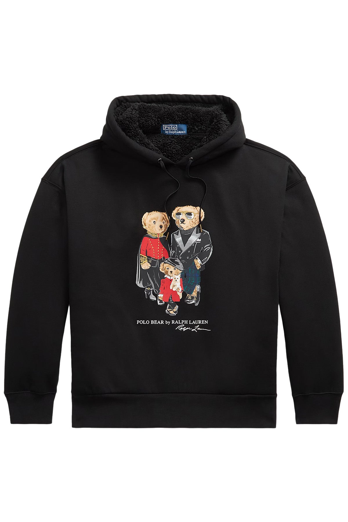 Polo Ralph Lauren Herren Hoodie mit Polo Bären Schwarz SCHWARZ Bild 1