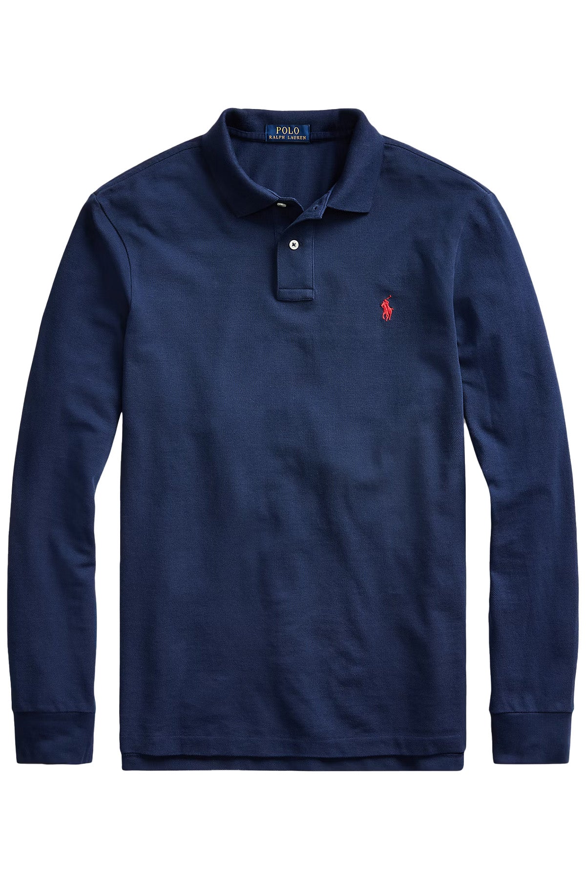 Polo Ralph Lauren Herren Langarm Poloshirt Newport Navy NEWPORT NAVY/C3870 Bild 1