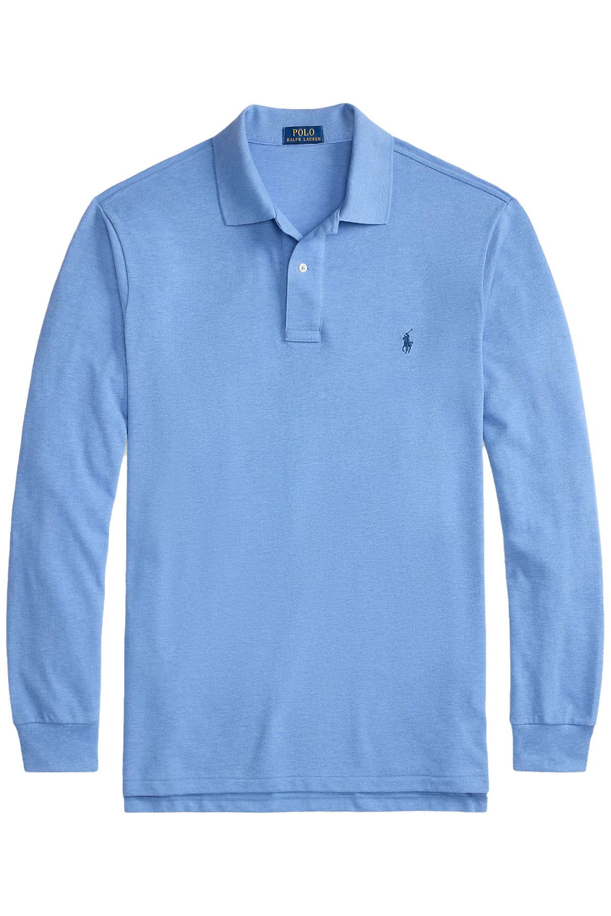 Polo Ralph Lauren Herren Langarm-Poloshirt Soft Royal Heather SOFT ROYAL HEATHER/C7998 Bild 1