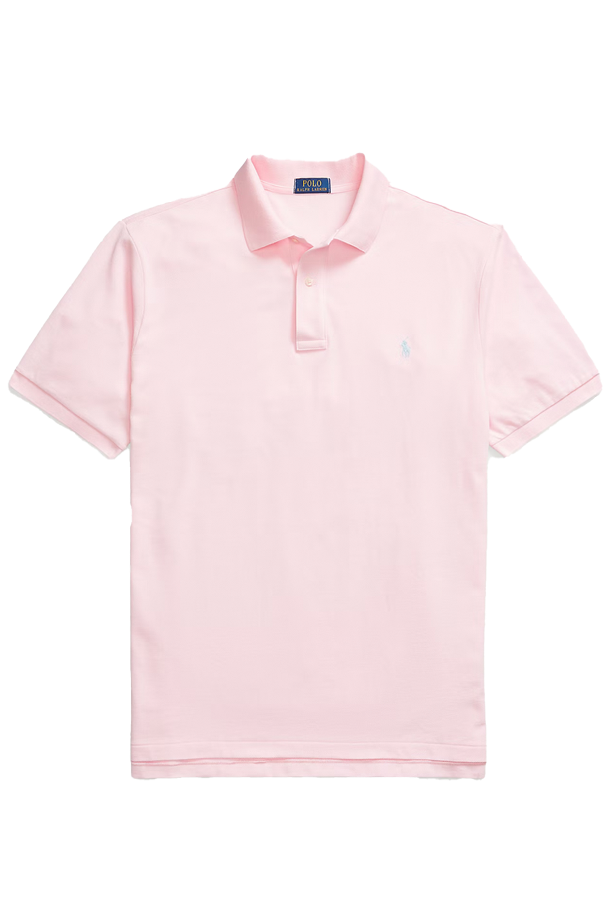 Polo Ralph Lauren Herren Piqué-Poloshirt Bath Pink ROSA Bild 1