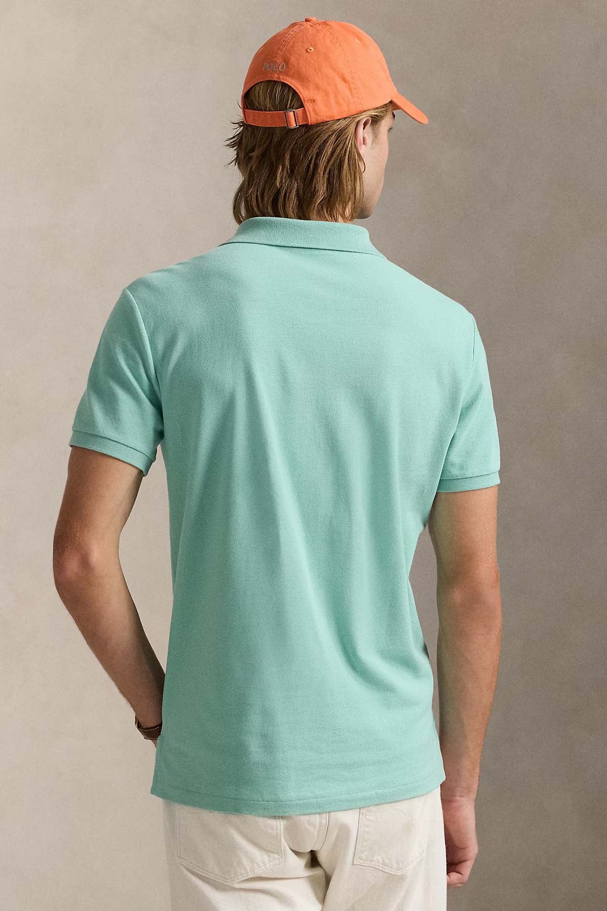 Polo Ralph Lauren Herren Piqué-Poloshirt Celadon HELLGRÜN Bild 4
