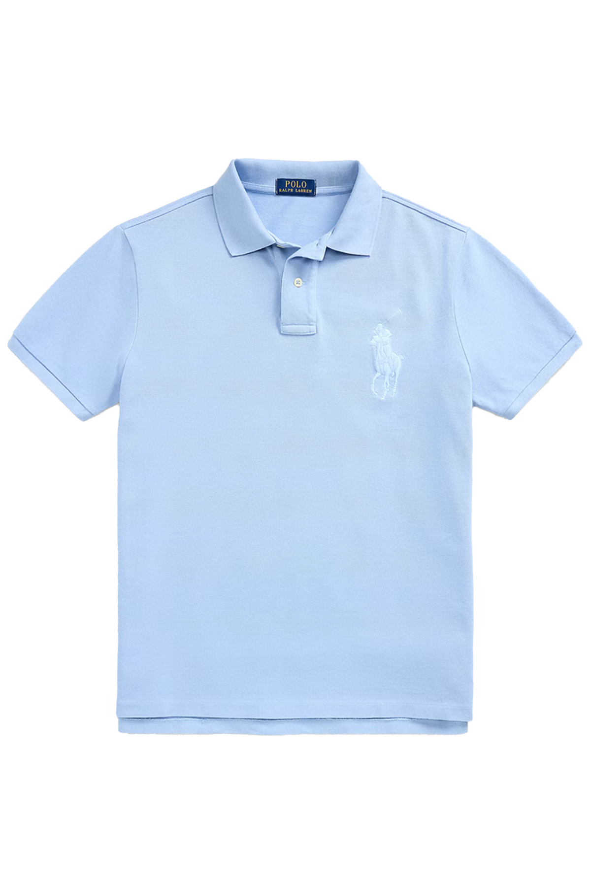 Polo Ralph Lauren Herren Piqué-Poloshirt Chambray Blue MITTELBLAU Bild 1