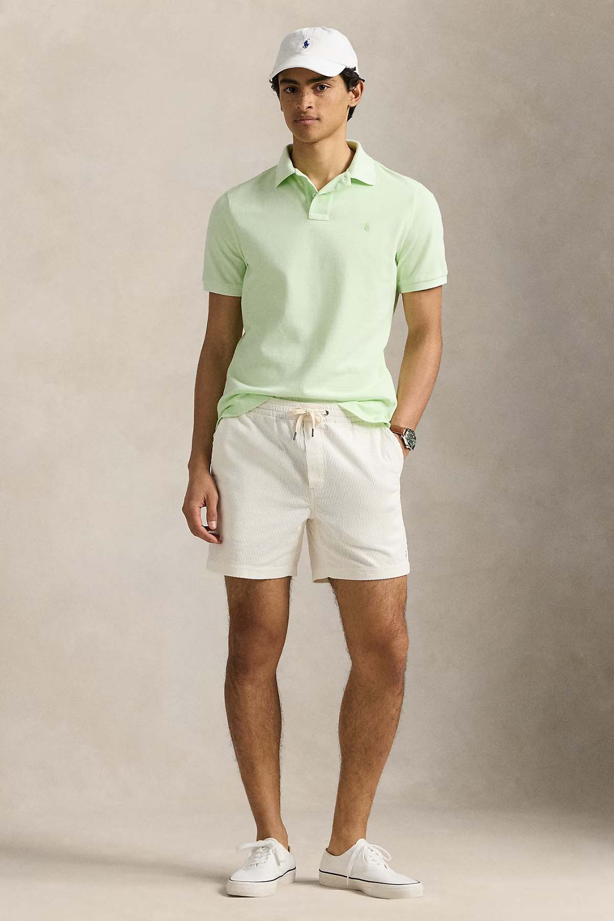 Polo Ralph Lauren Herren Piqué-Poloshirt Leaf HELLGRÜN Bild 2