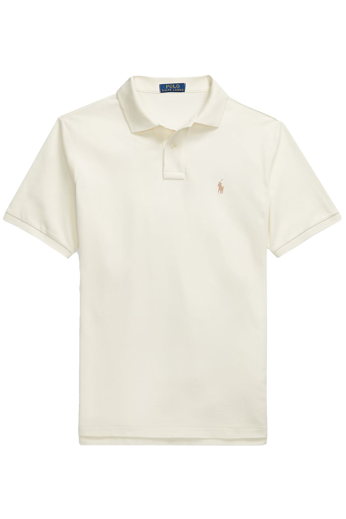Polo Ralph Lauren Herren Piqué-Poloshirt Parchment Cream PARCHMENT CREAM/C8634 Bild 1