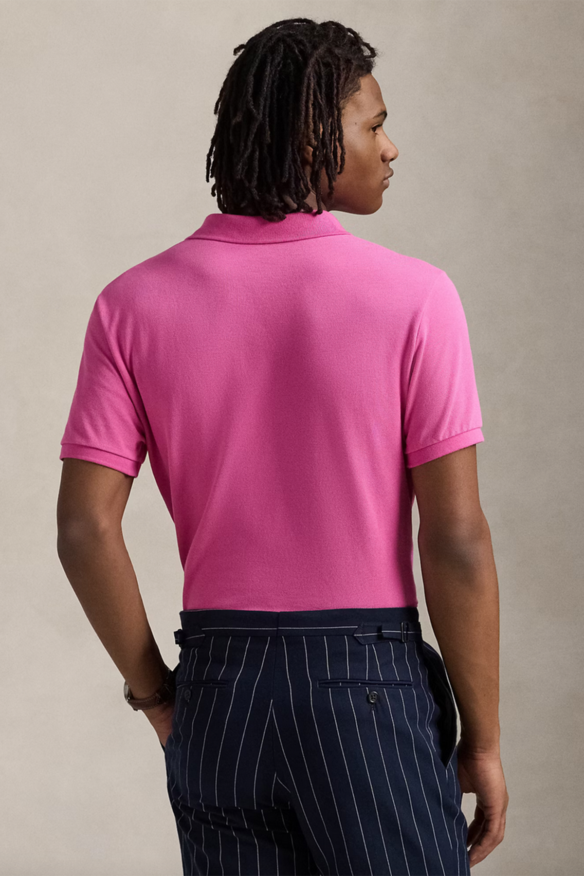 Polo Ralph Lauren Herren Piqué-Poloshirt Peony ROSA Bild 3