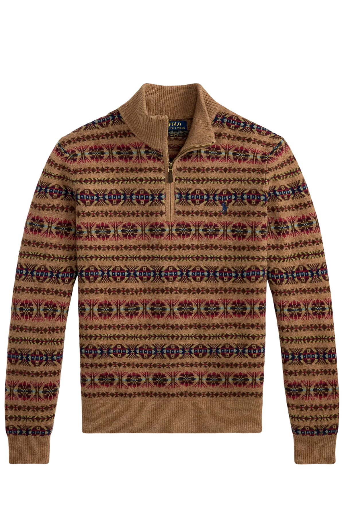 Polo Ralph Lauren Herren Quarter-Zip-Strickpullover Multi MULTI COMBO Bild 1