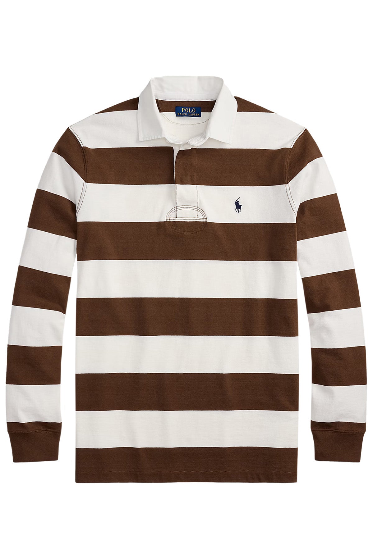Polo Ralph Lauren Herren Rugbyhemd Russet/Trophy Cream PALE RUSSET/TROPHY CREAM Bild 1