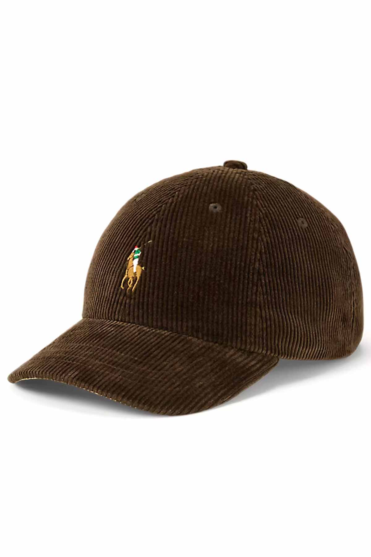 Polo Ralph Lauren Herren Schildmütze aus Kordsamt Dark Beech DUNKELBRAUN Bild 1