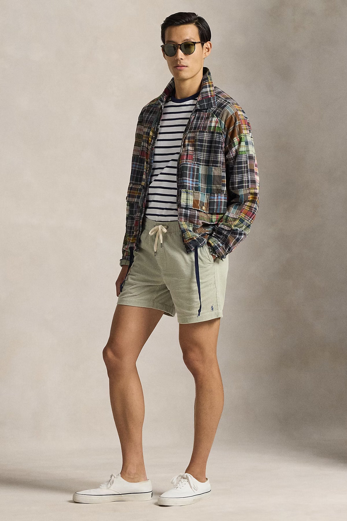 Polo Ralph Lauren Herren Short aus Kordsamt Khaki Stone KHAKI STONE Bild 2