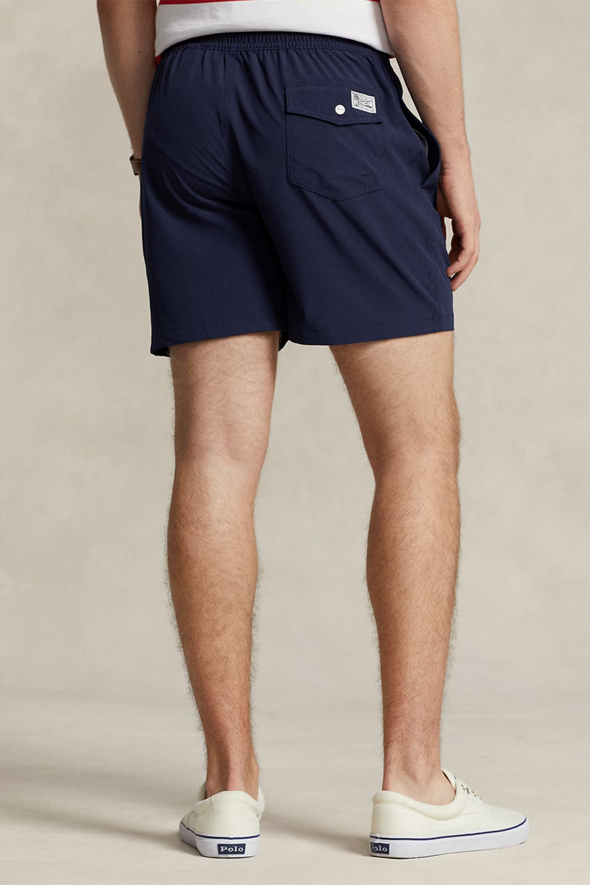 Polo Ralph Lauren Herren Slim-Fit Badeshorts Traveler Trunk Newport MARINE-BLAU Bild 3