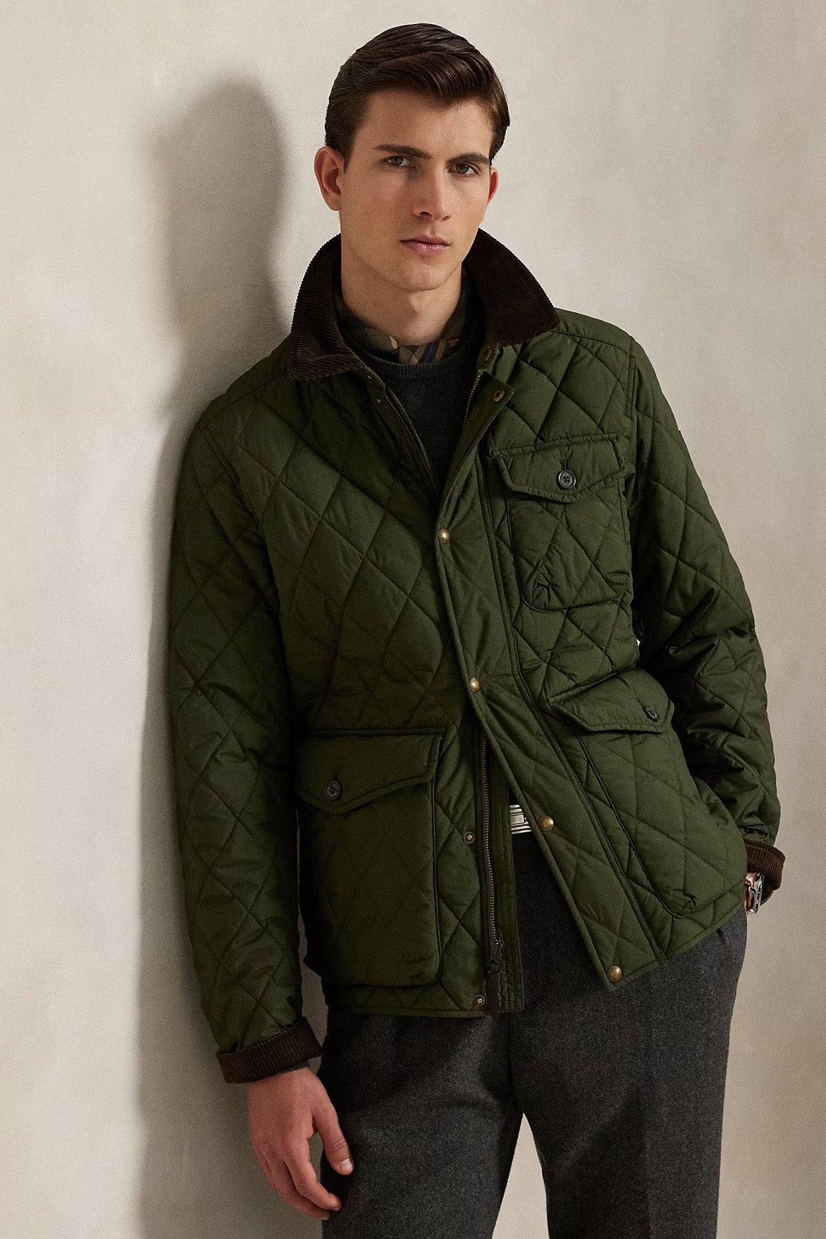 Polo Ralph Lauren Herren Steppjacke Beaton Olive COMPANY OLIVE Bild 3