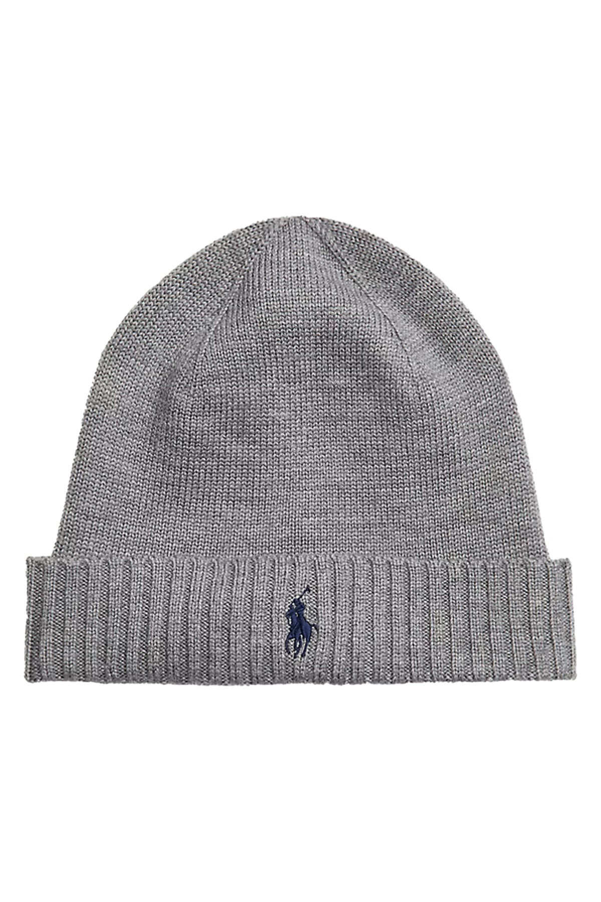 Polo Ralph Lauren Herren Strickmütze Fawn Grey Heather GRAU Bild 1