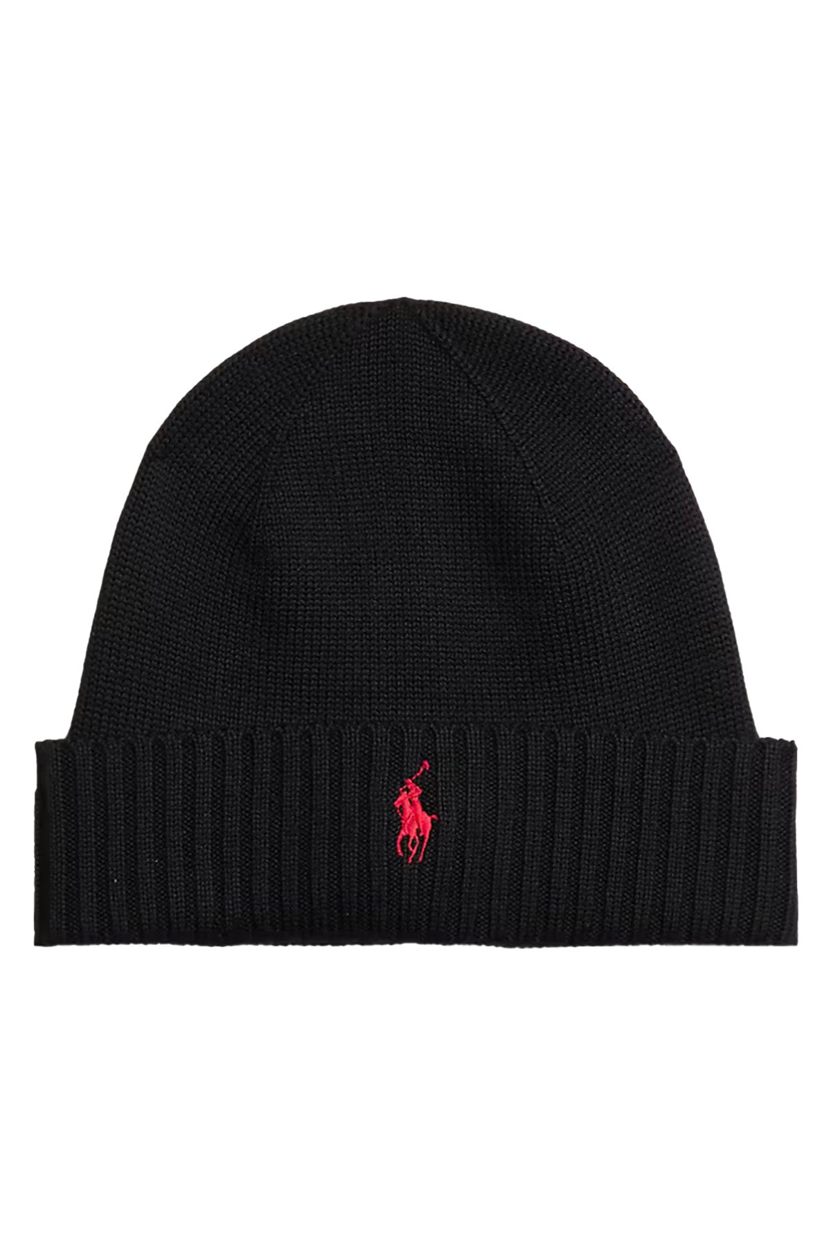 Polo Ralph Lauren Herren Strickmütze Schwarz SCHWARZ Bild 1