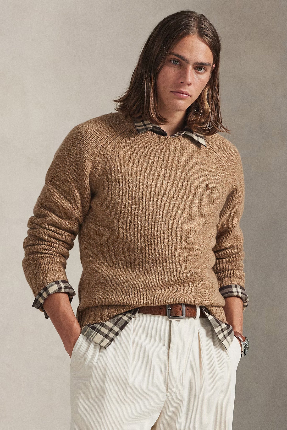 Polo Ralph Lauren Herren Strickpullover Camel CAMEL MARL Bild 2