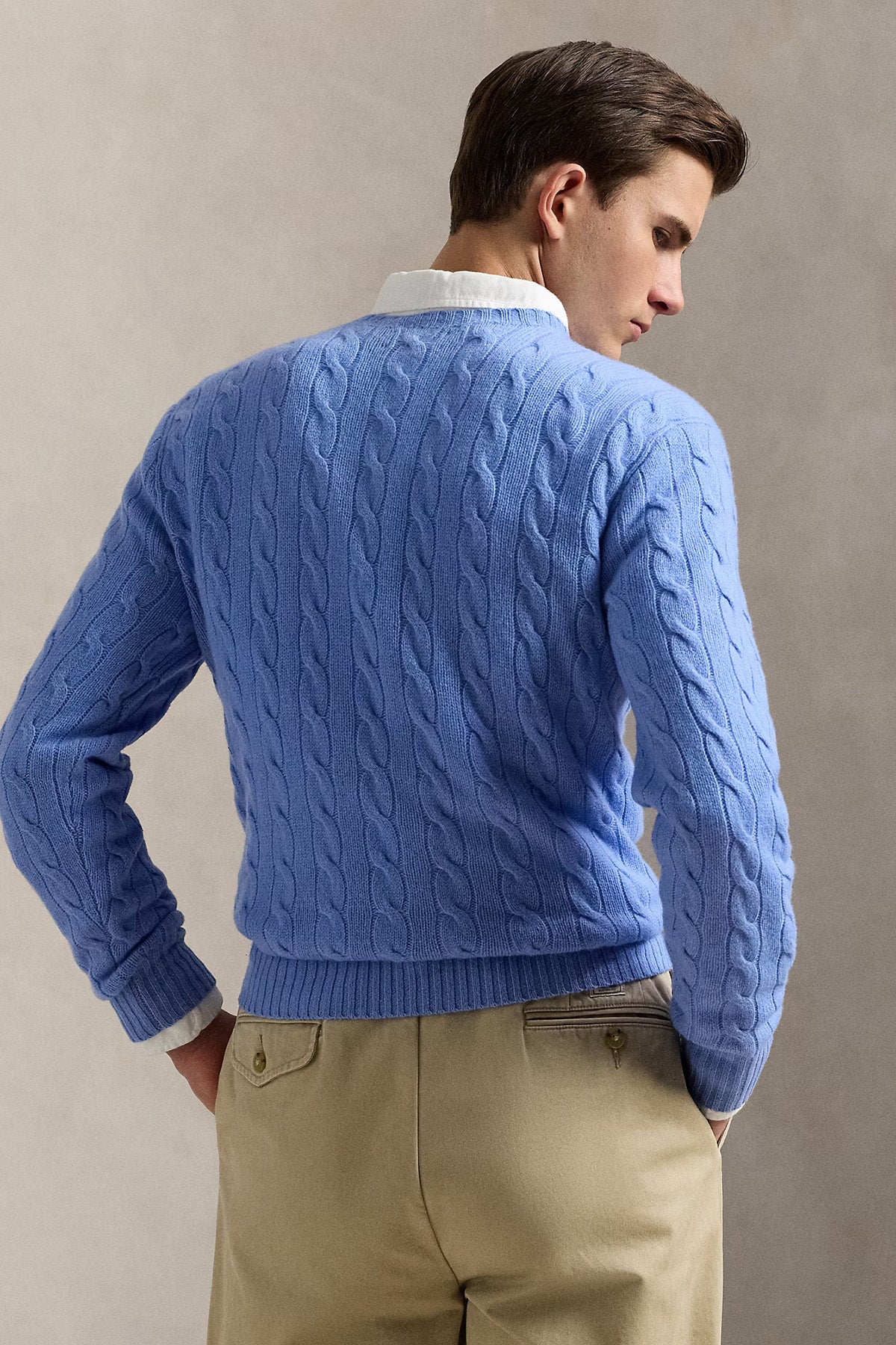 Polo Ralph Lauren Herren Strickpullover mit Zopfmuster New Litchfield Blue NEW LITCHFIELD BLUE Bild 3