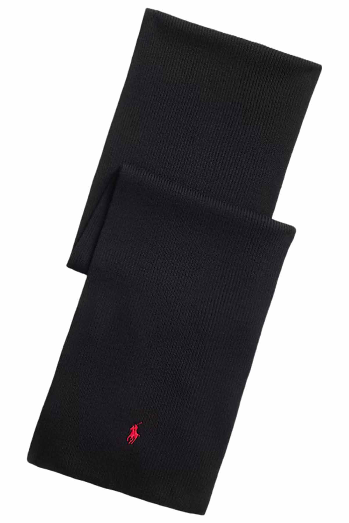 Polo Ralph Lauren Herren Strickschal Schwarz SCHWARZ Bild 1