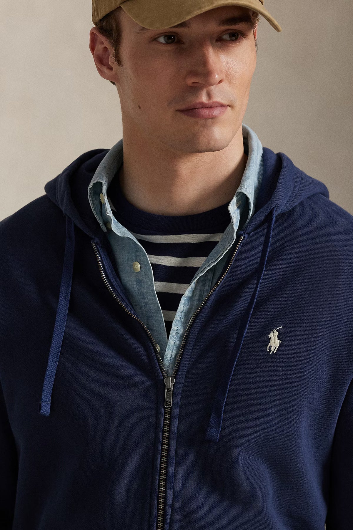 Polo Ralph Lauren Herren Sweatjacke Navy CRUISE NAVY Bild 4