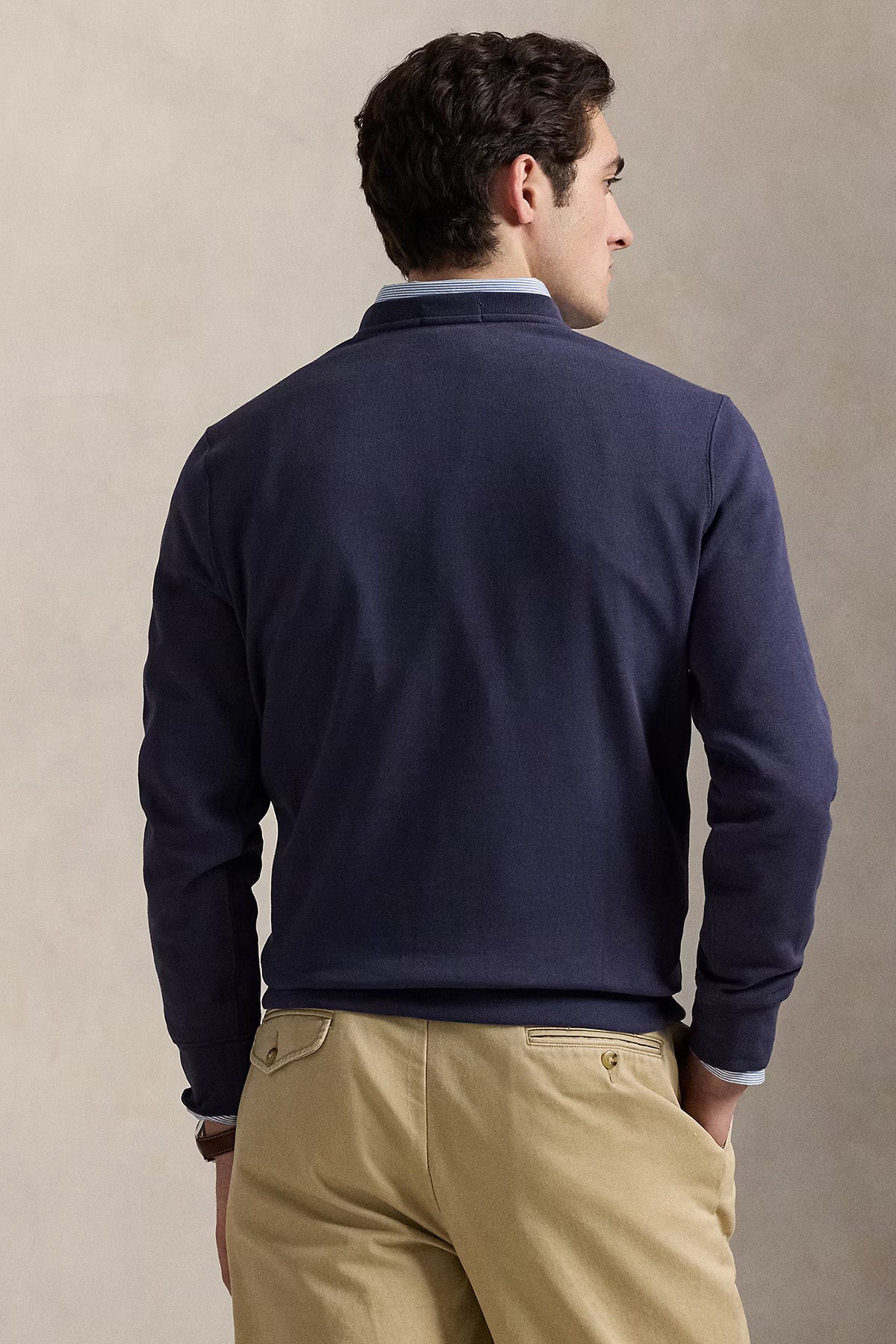Polo Ralph Lauren Herren Sweatshirt mit Polo Bear Faded Blue FA25 FADED BLUE HRTG BEAR Bild 4