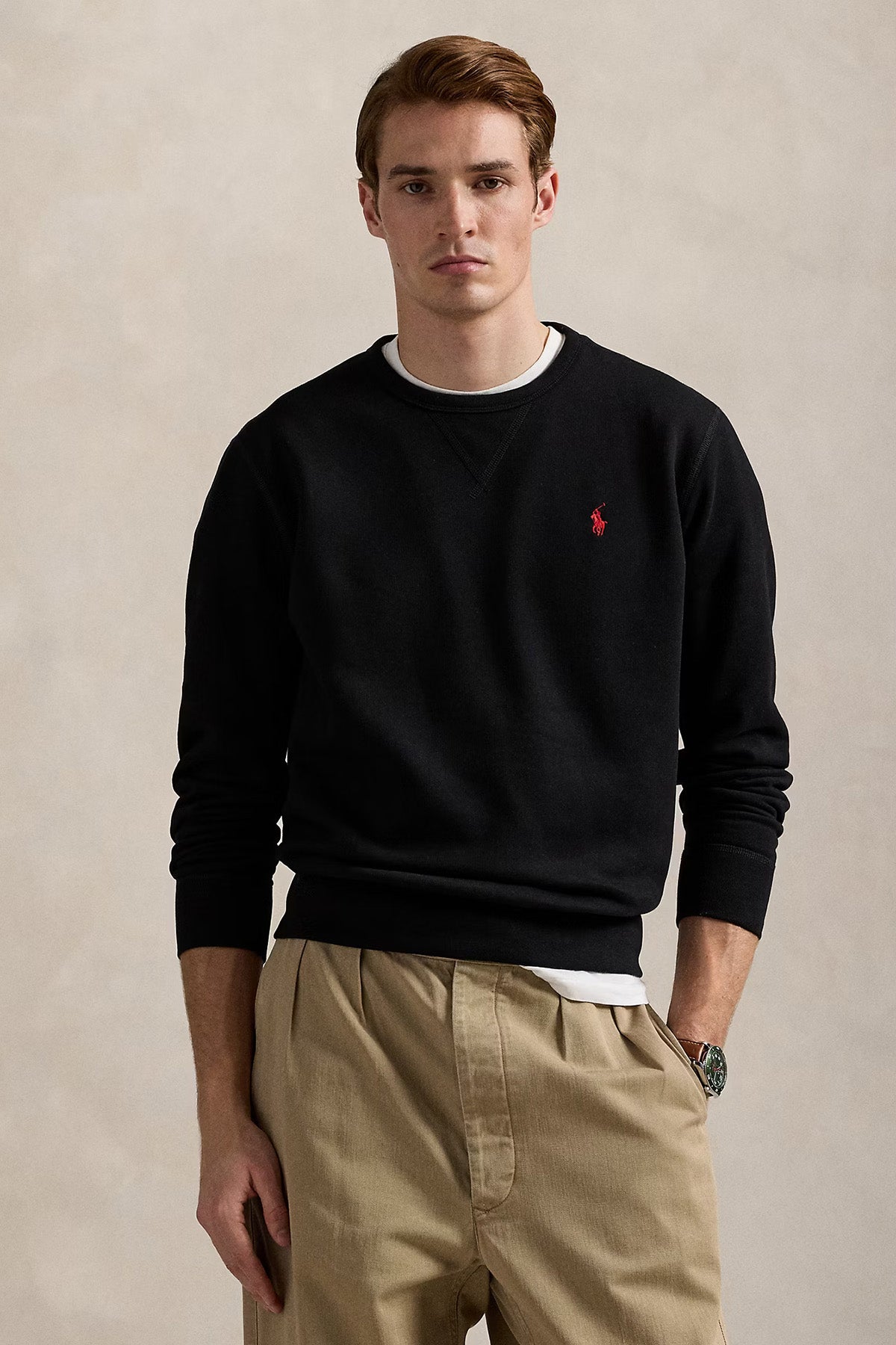 Polo Ralph Lauren Herren Sweatshirt Schwarz POLO BLACK Bild 2