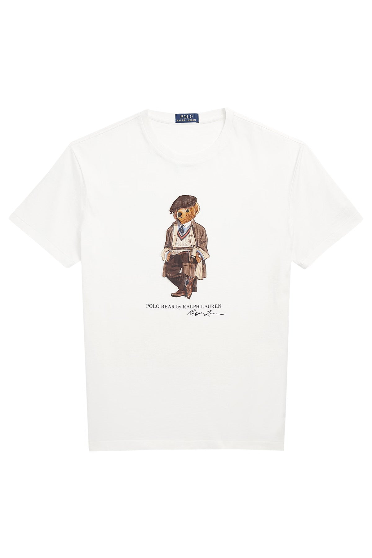 Polo Ralph Lauren Herren T-Shirt mit Polo Bear Deckwash White FA25 DECKWASH WHITE HRTG Bild 1