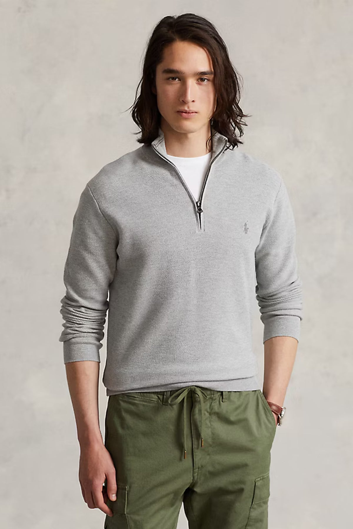 Polo Ralph Lauren Herren Troyerpullover Andover Heather ANDOVER HEATHER Bild 3