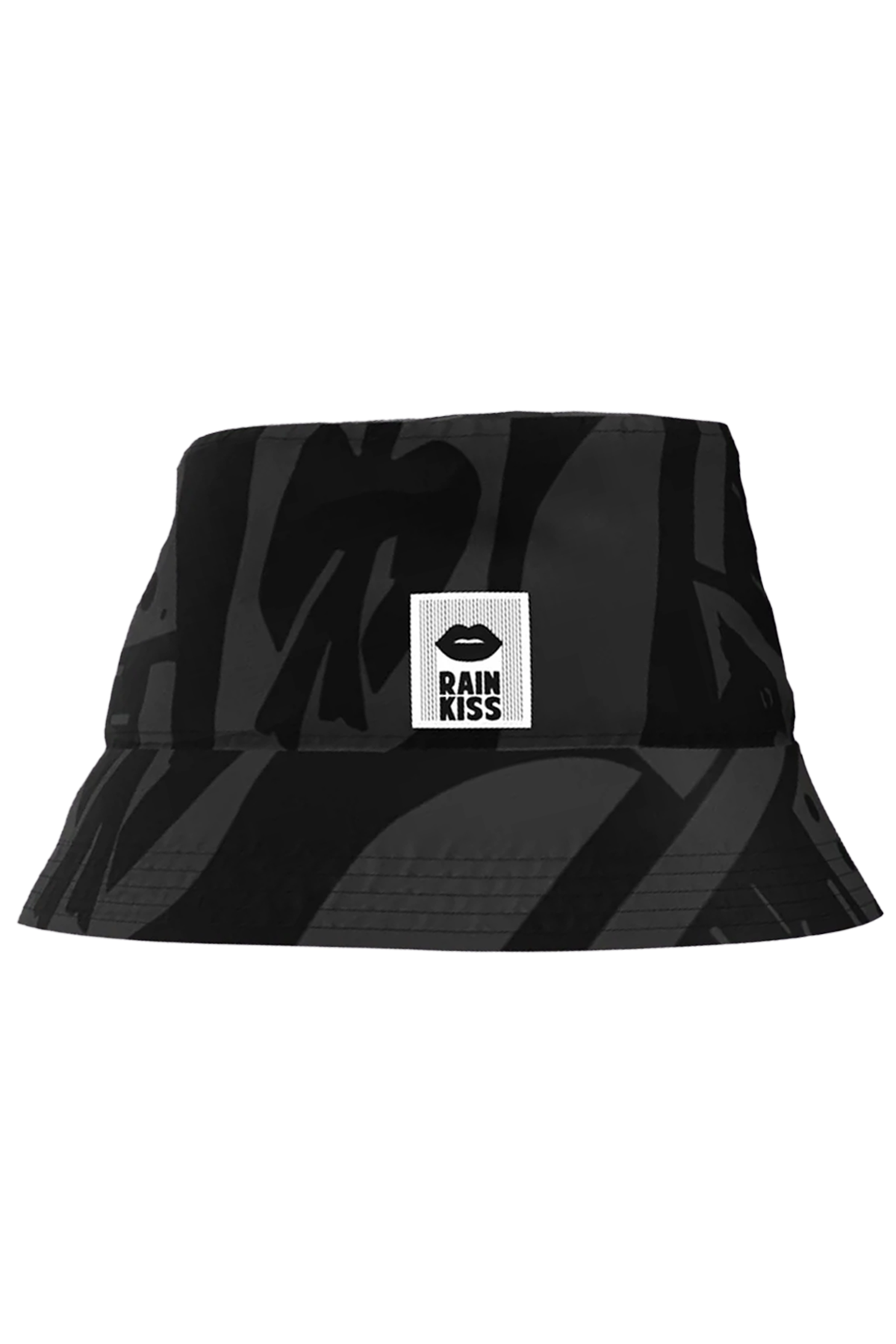 Rainkiss Unisex Bucket Hat Back to Black Art Camo Schwarz SCHWARZ Bild 1