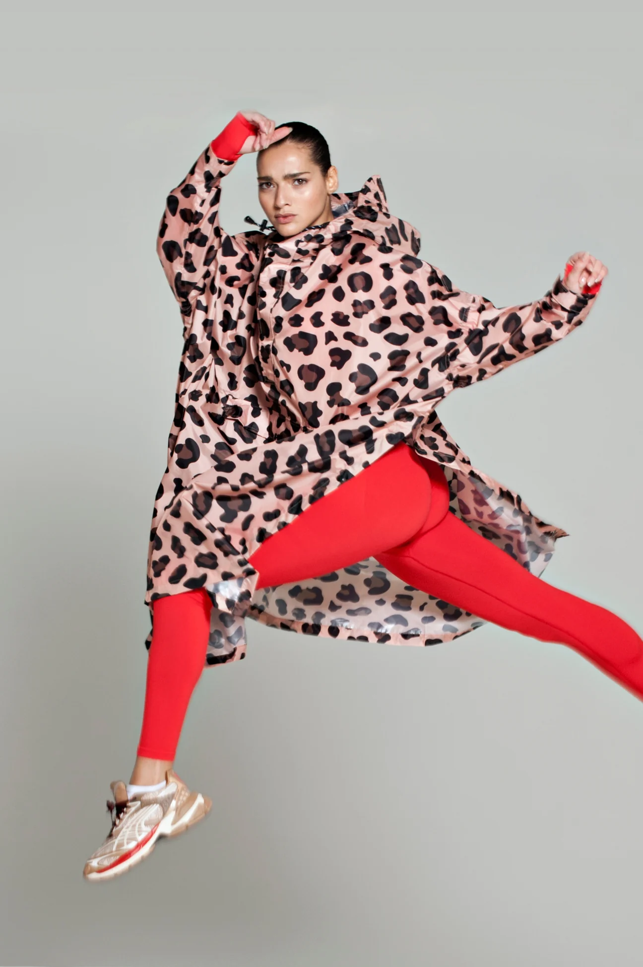 Rainkiss Unisex Regenponcho Pink Panther Pink PINK Bild 4