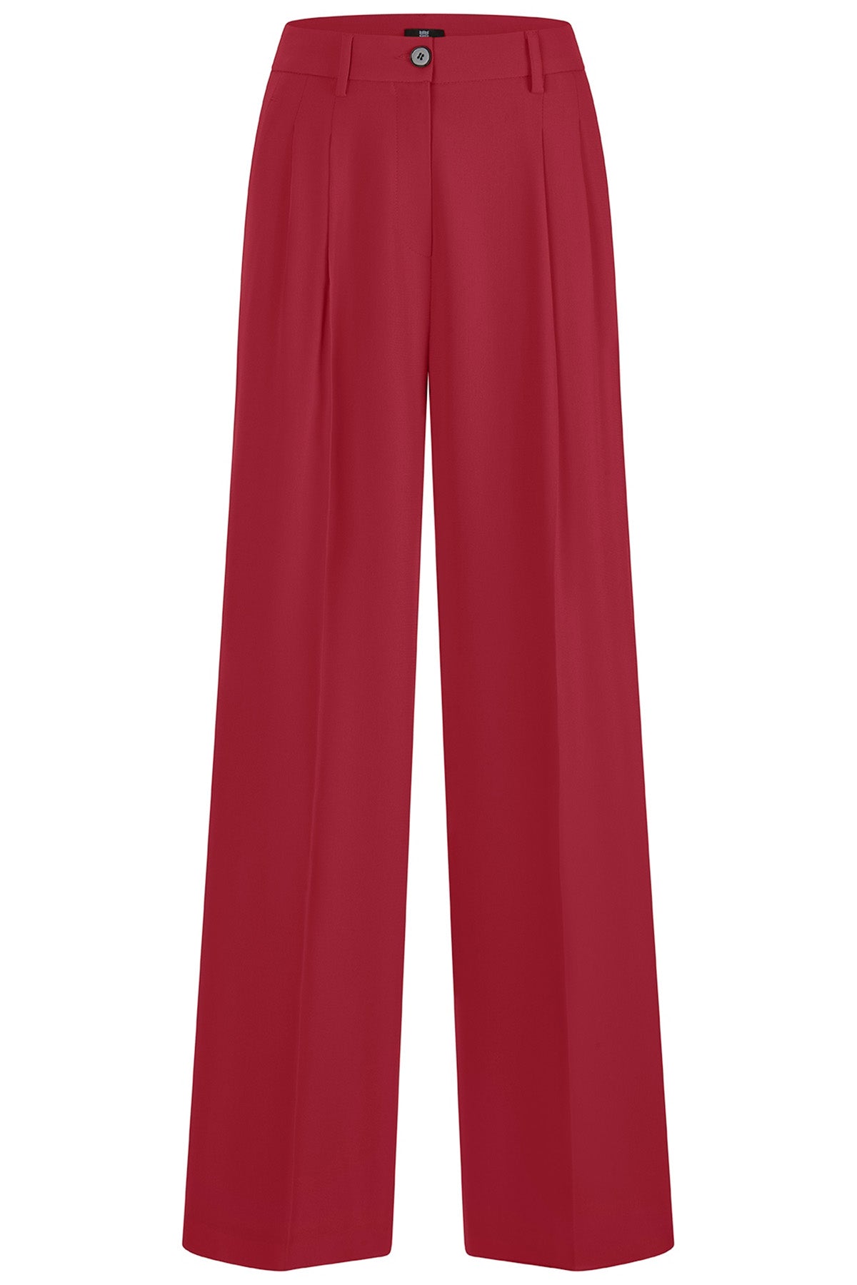 Riani Damen Bundfaltenhose Rot ruby Bild 1