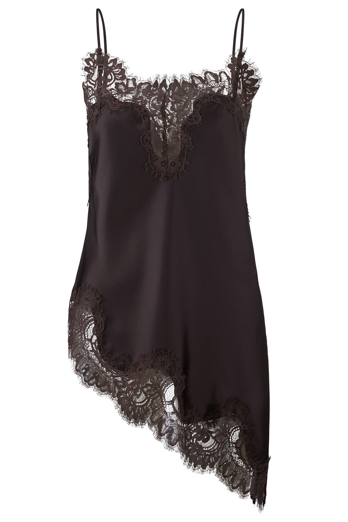 Riani Damen Camisole-Trägertop Mit Spitze Ebony 631 ebony Bild 1