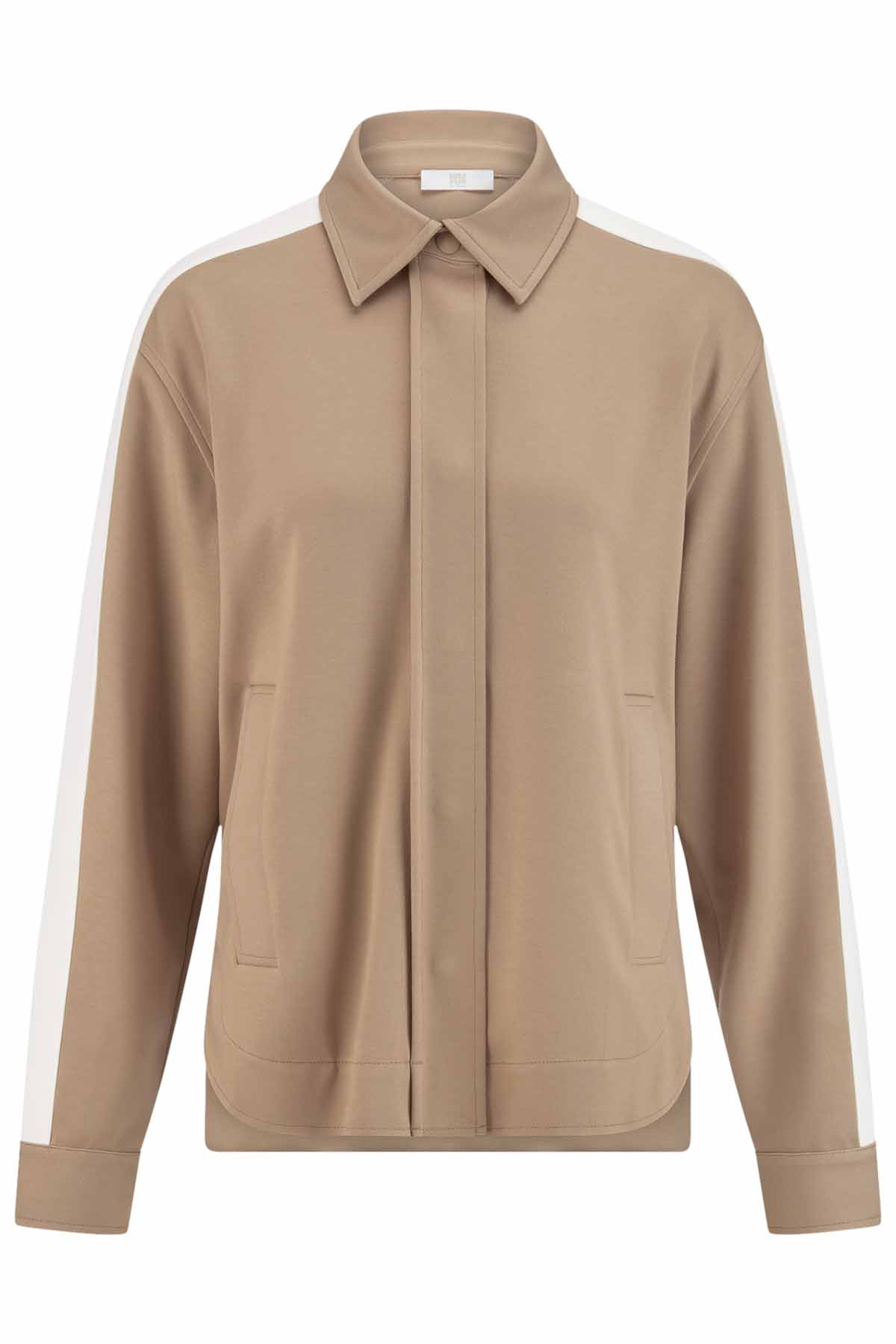 Riani Damen Jacke mit Kontraststreifen Chai Patterned 870 chai patterned Bild 1