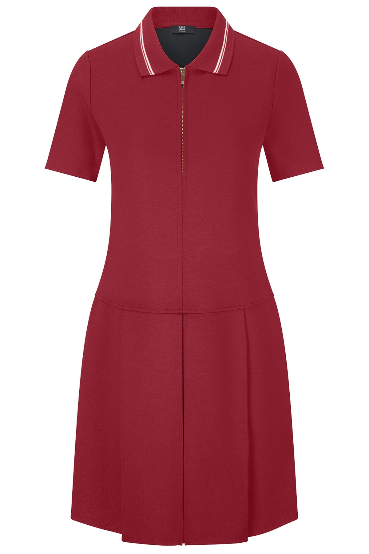 Riani Damen Kleid im Polo Style Rot ruby Bild 1