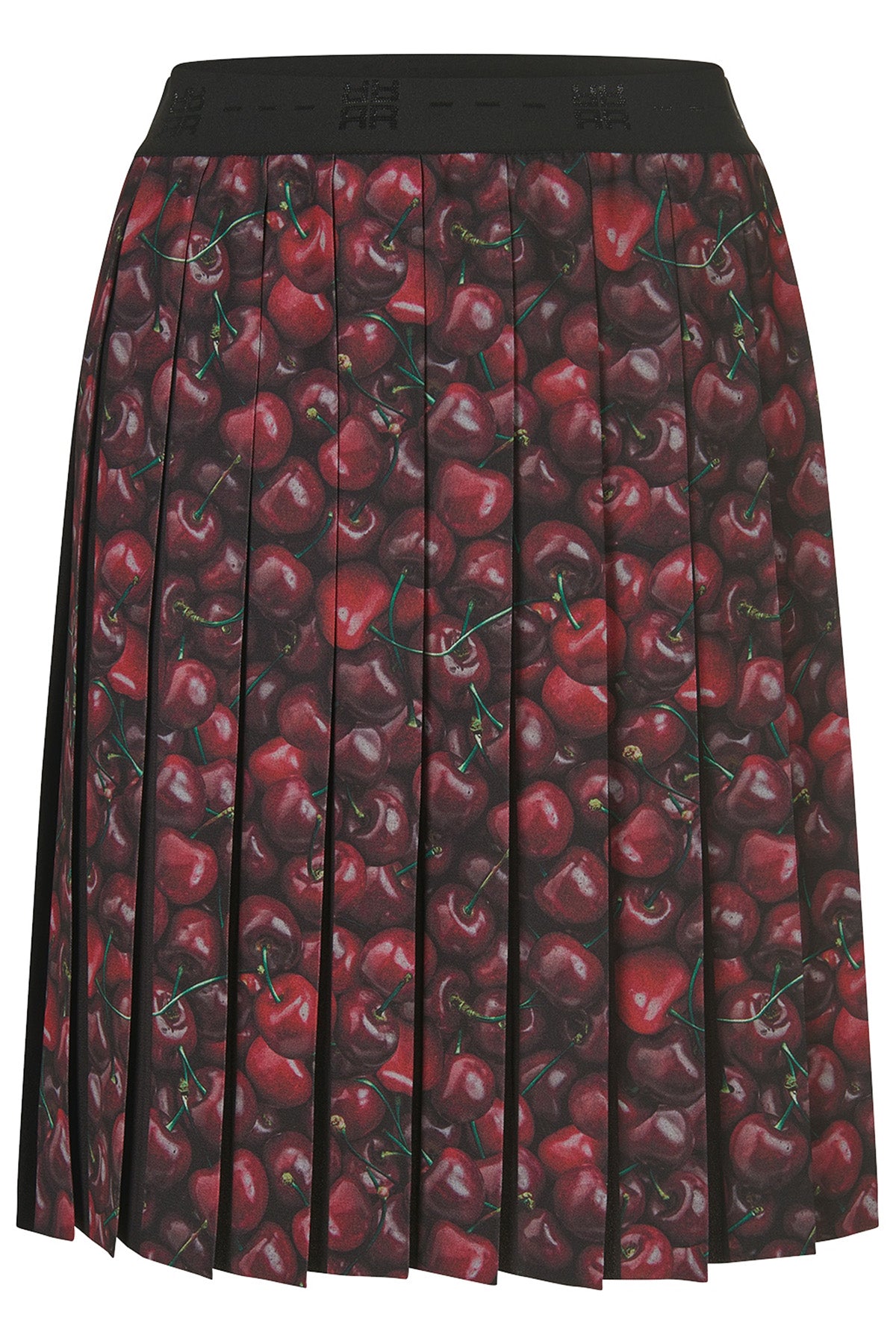 Riani Damen Plisseerock mit Kirschen-Print Rot marello patterned Bild 1