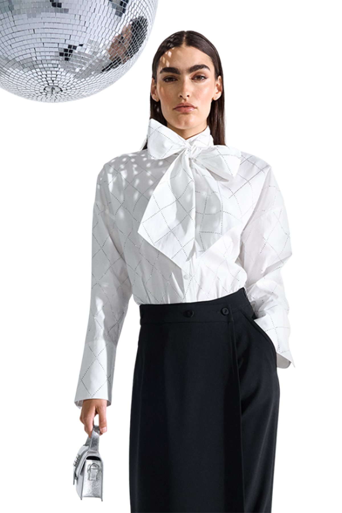 Riani Damen Popelinebluse Weiss WEISS Bild 2