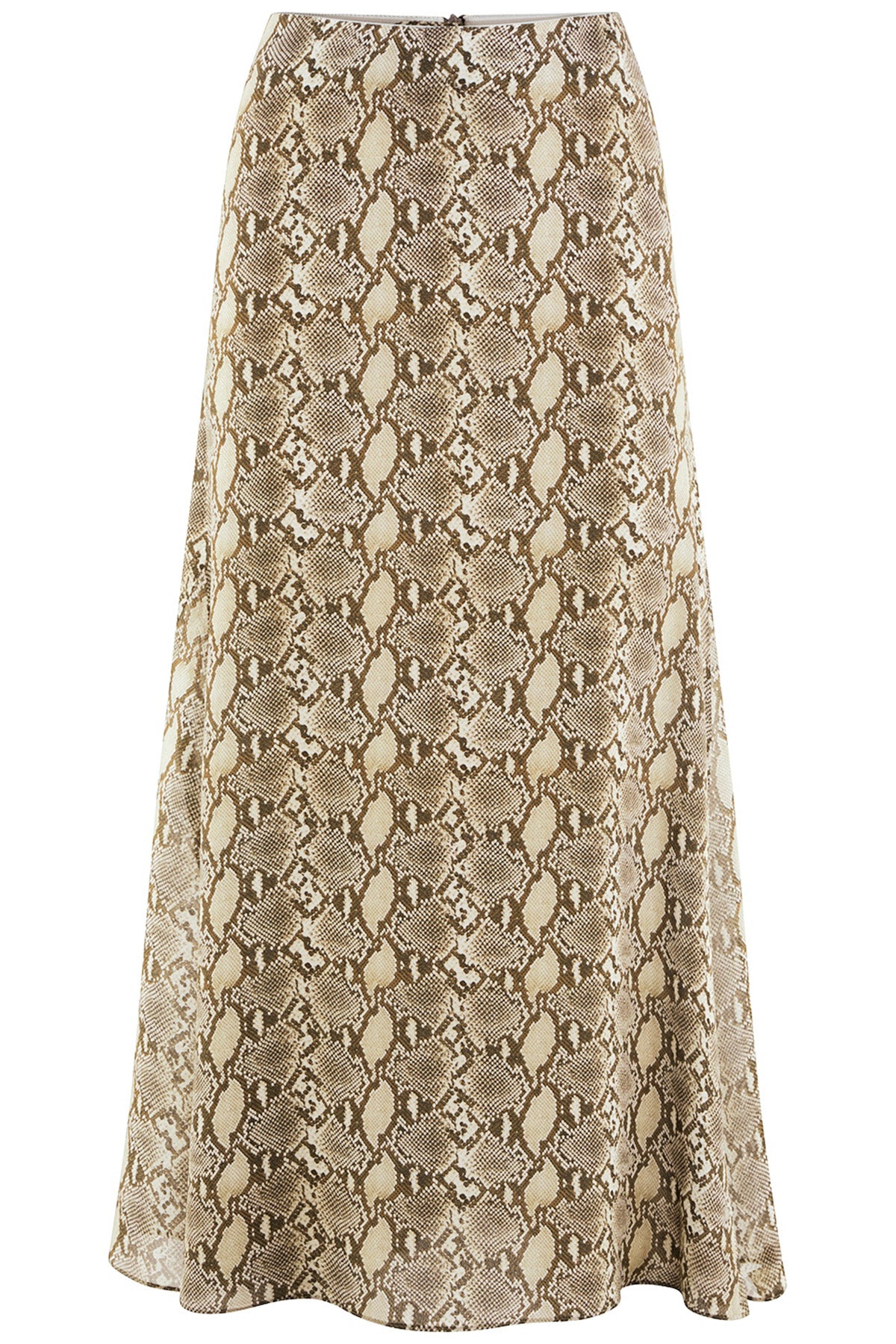 Riani Damen Rock mit Schlangenprint, Beige 859 Bild 1