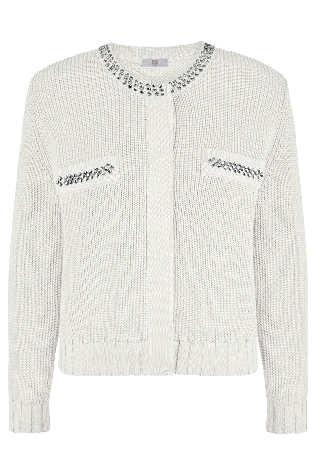 Riani Damen Strickjacke Weiss 110 offwhite Bild 1