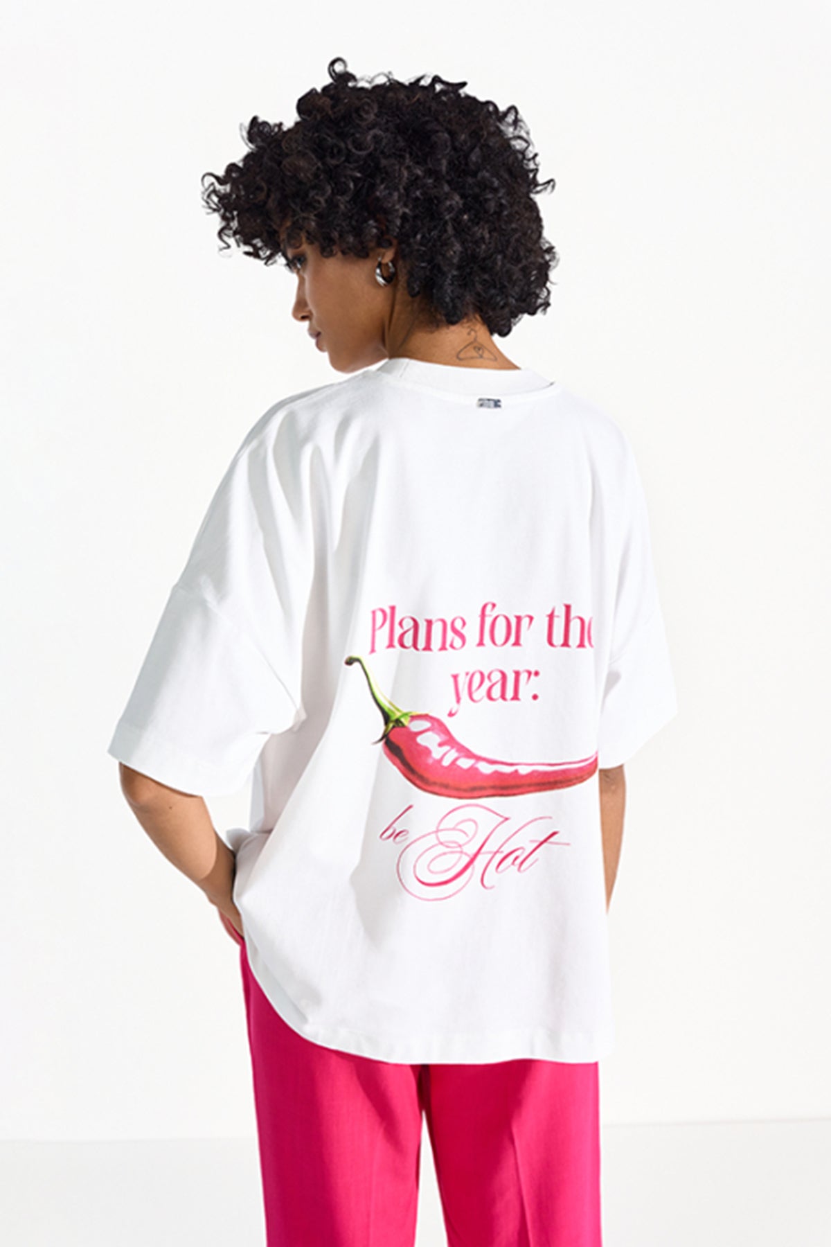 Riani Damen T-Shirt mit Print Weiss NATUR-WEISS Bild 2