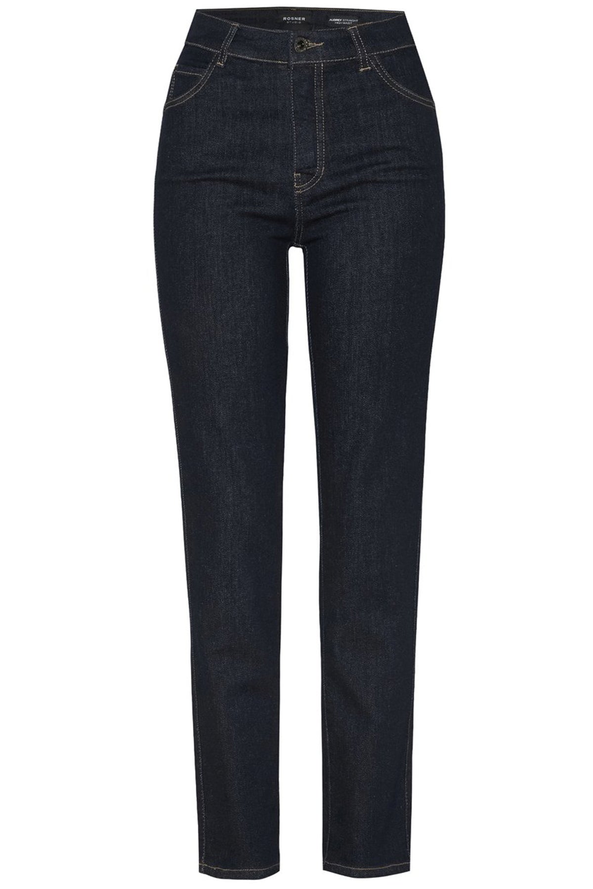 Rosner Damen High Waiste Jeans Audrey1 Blau MARINE-BLAU Bild 1