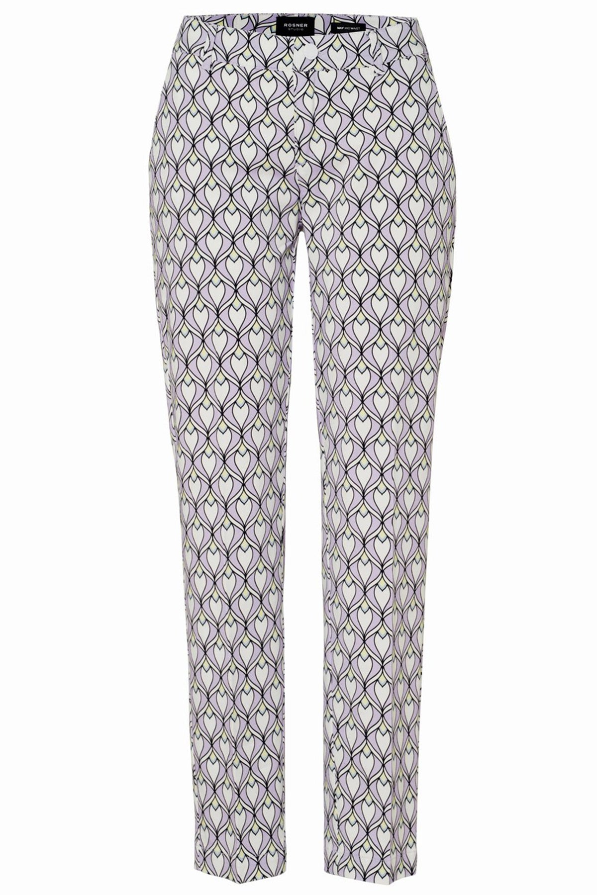 Rosner Damen Hose May Chino 295 Lila LILA Bild 1