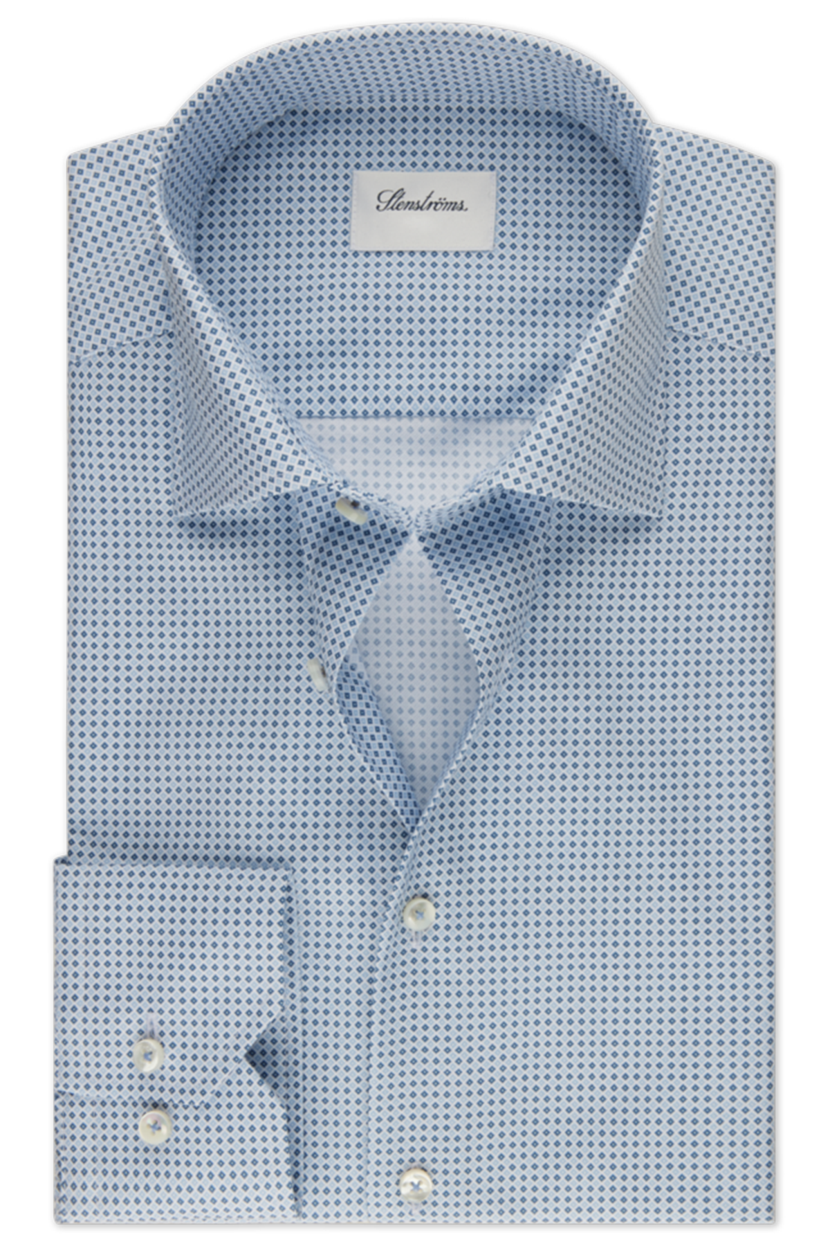 Stenströms Herren Slimline Hemd Hellblau HELLBLAU Bild 1