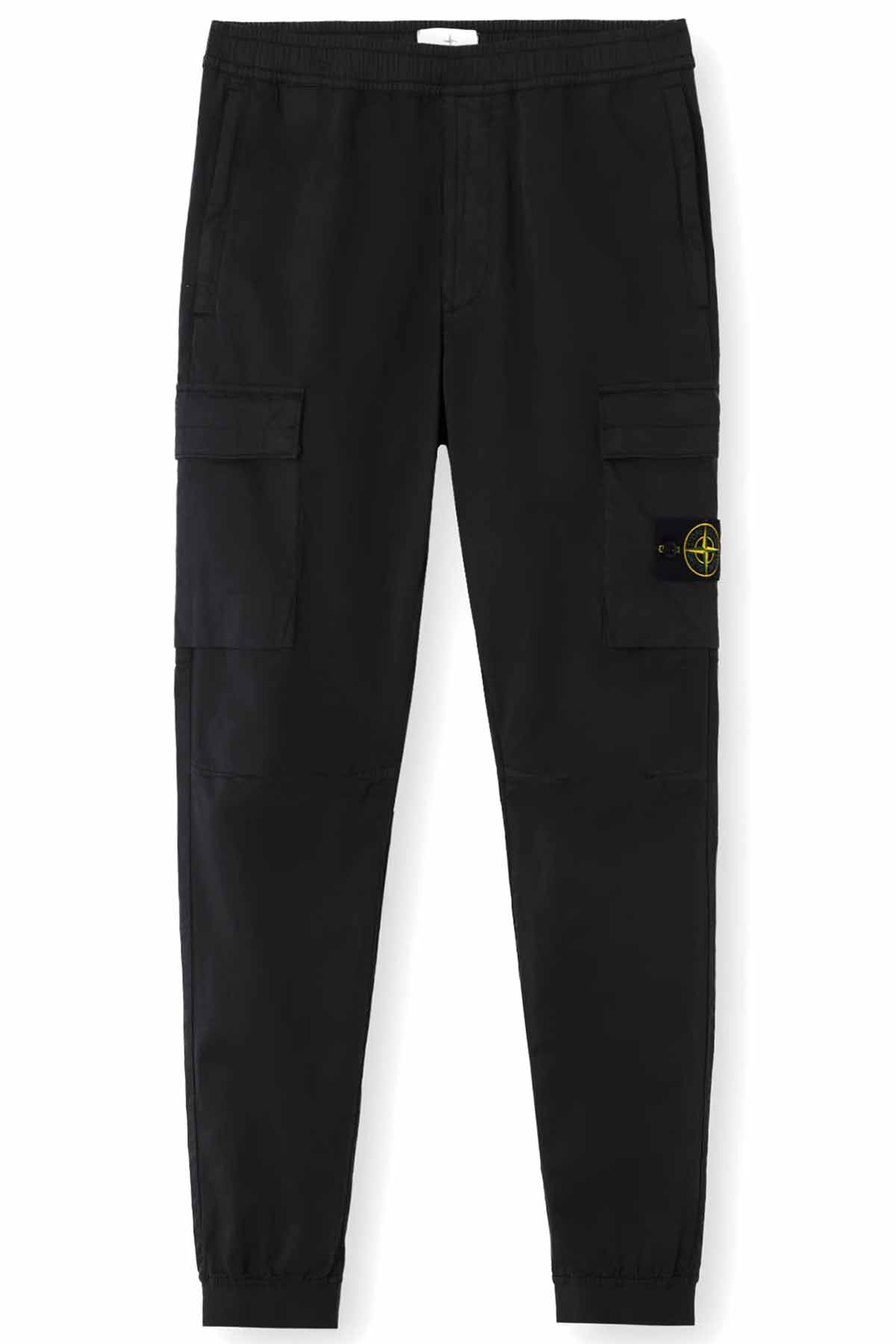 Stone Island Herren Cargohose Schwarz SCHWARZ Bild 1