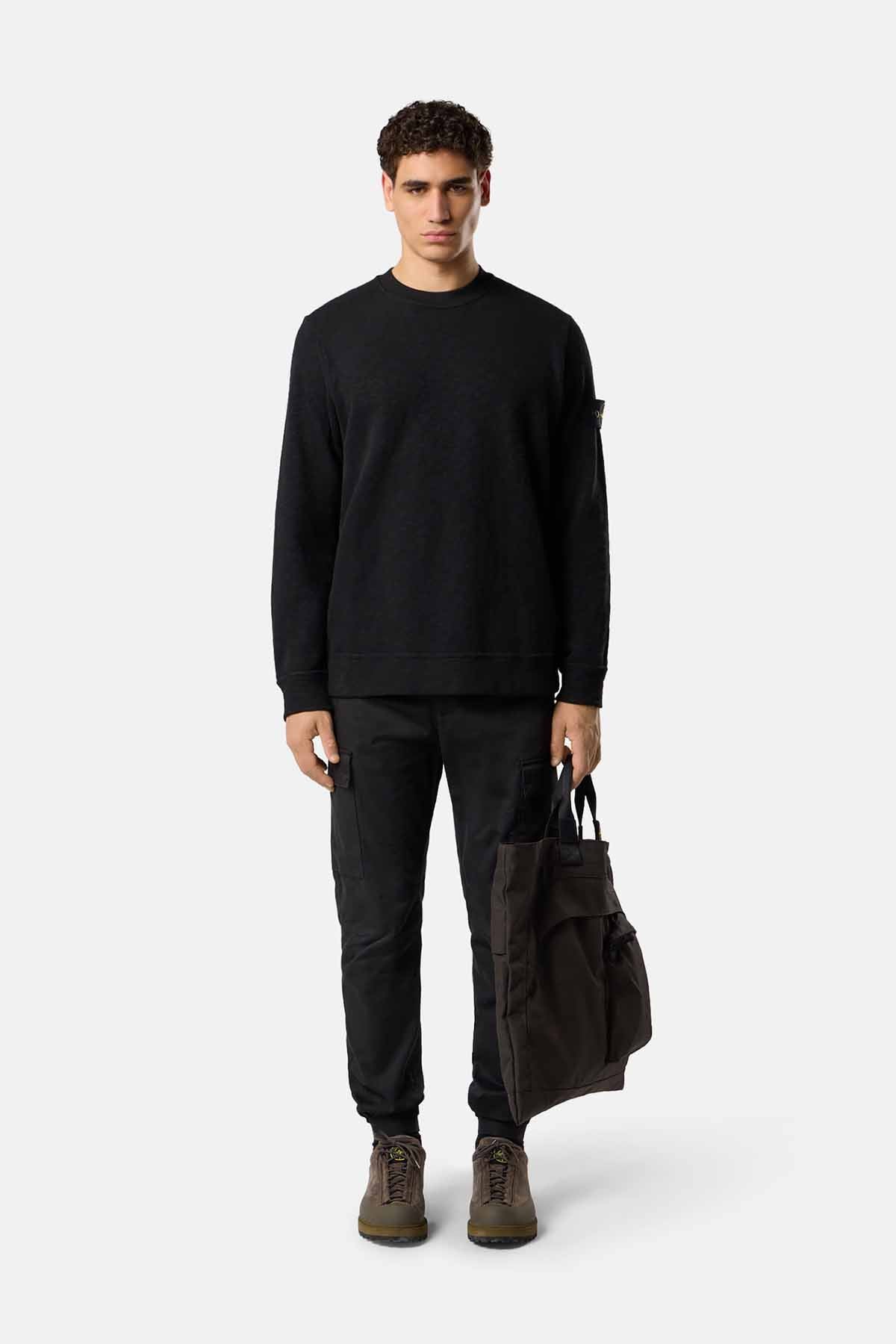 Stone Island Herren Cargohose Schwarz SCHWARZ Bild 2