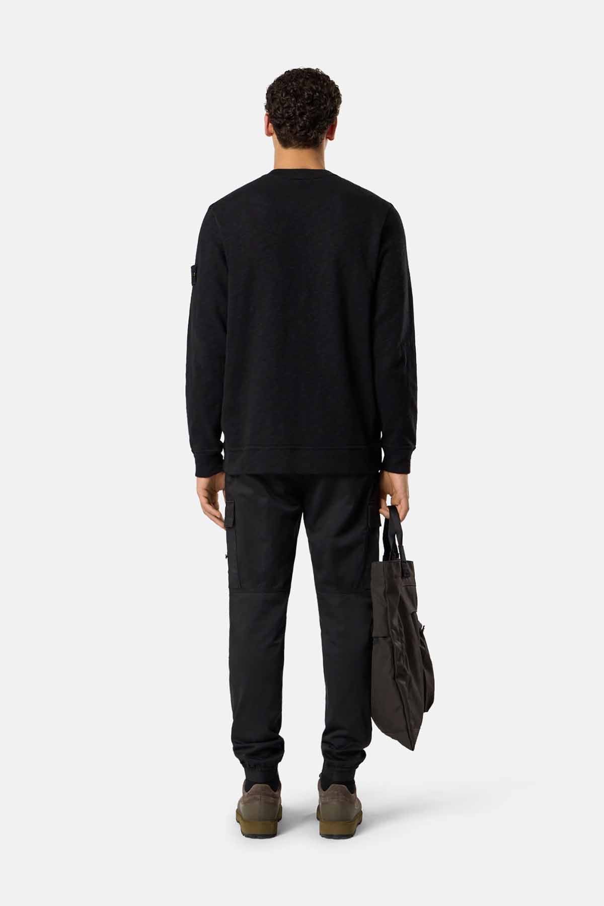 Stone Island Herren Cargohose Schwarz SCHWARZ Bild 3