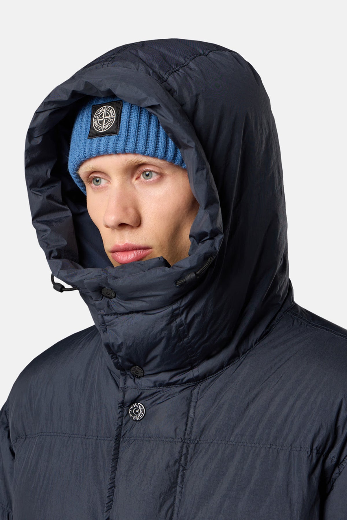 Stone Island Herren Daunenparka Navy v0020 Bild 3