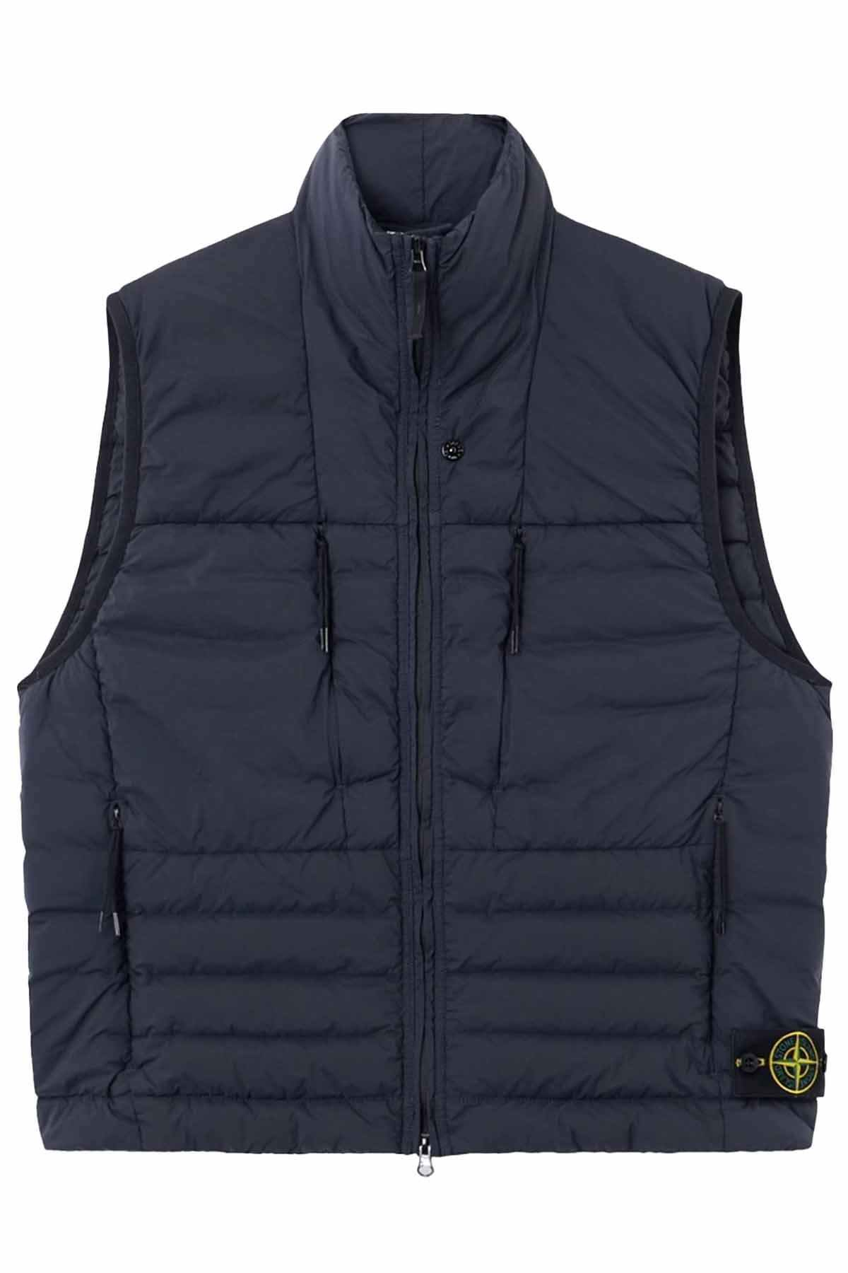 Stone Island Herren Daunenweste Navy MARINE-BLAU Bild 1