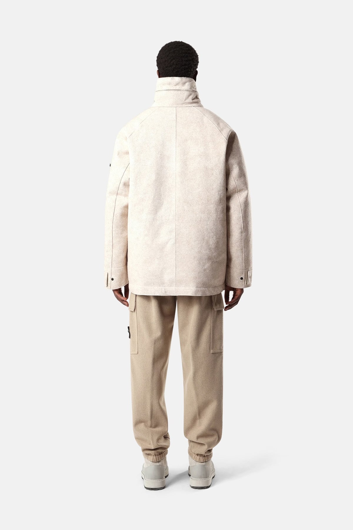 Stone Island Herren Flanellhose Graugelb BEIGE Bild 3