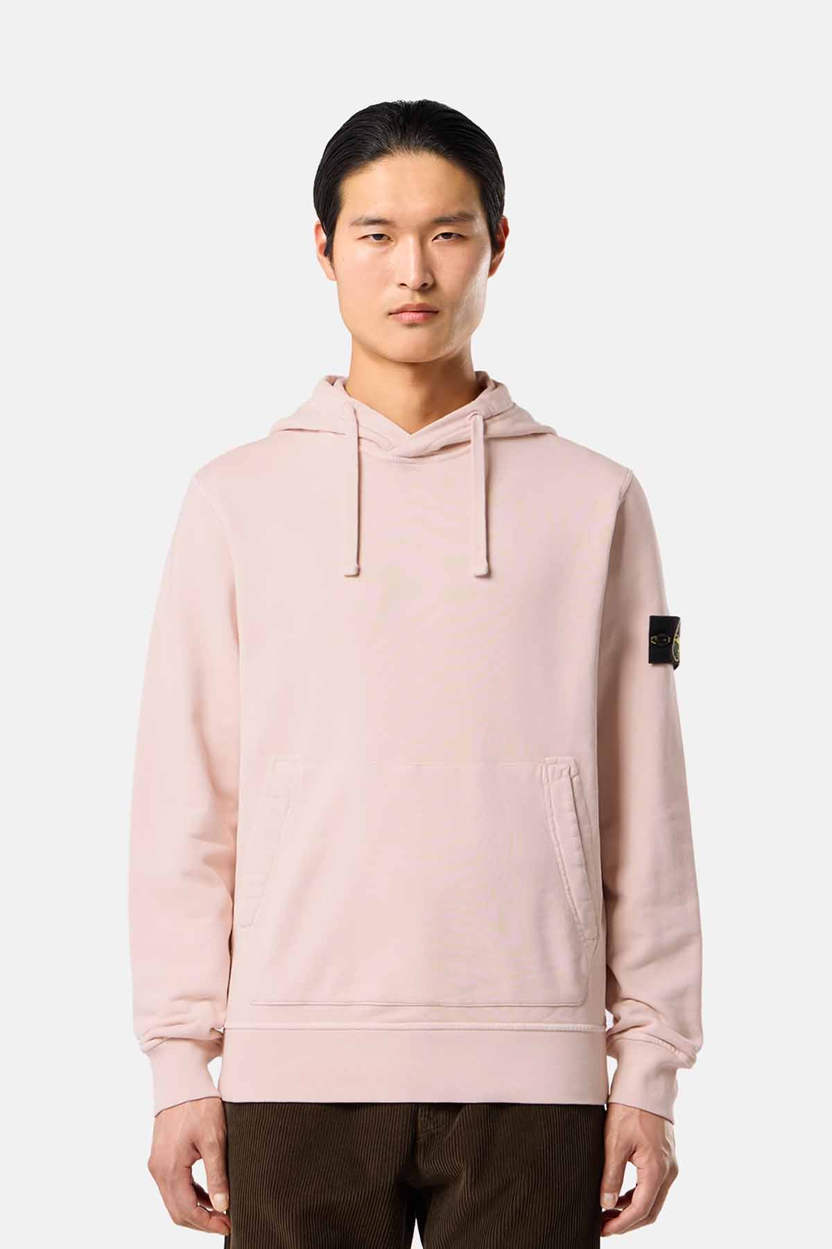 Stone Island Herren Hoodie Antikrosa ROSA Bild 2