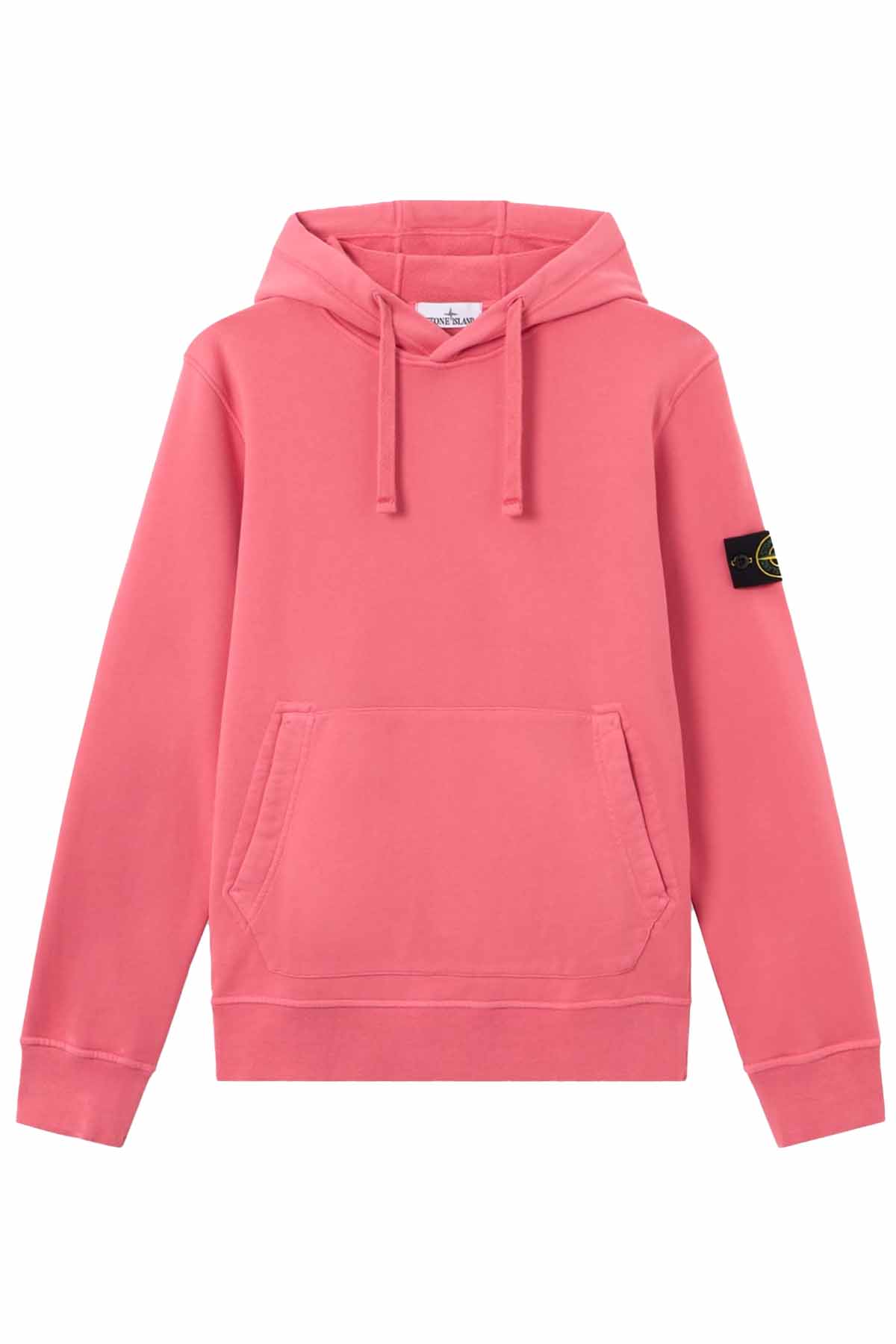 Stone Island Herren Hoodie Geranie PINK Bild 1